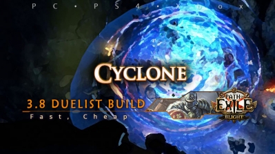[Duelist] PoE 3.8 Cyclone Champion Cheap Build (PC, PS4, Xbox)